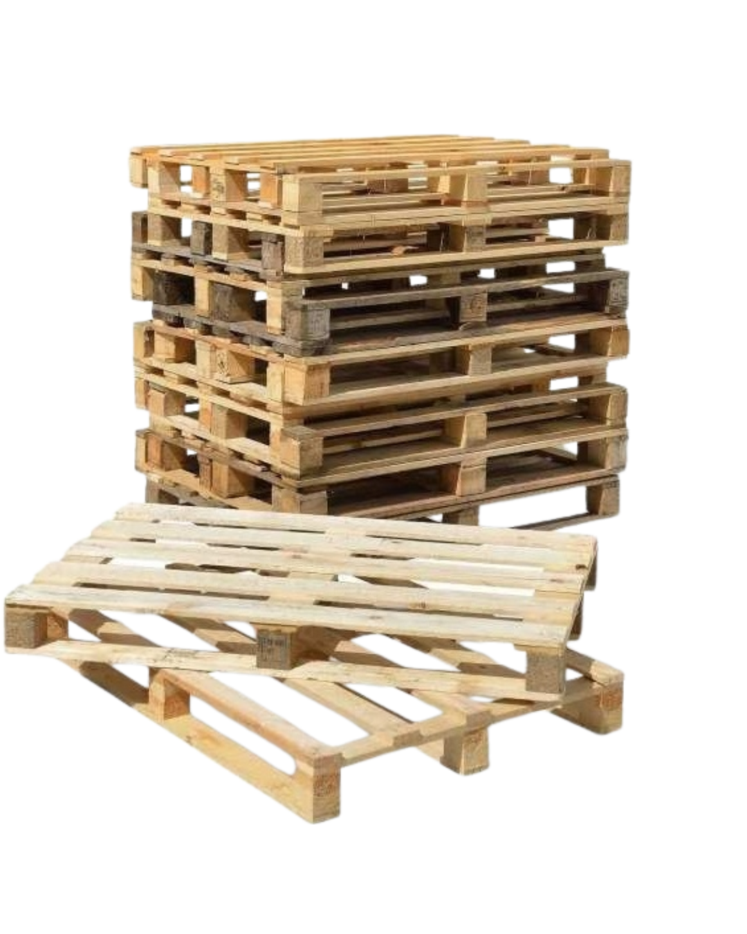 Houten pallets stapelbaar, duurzame pallets voor opslag en transport