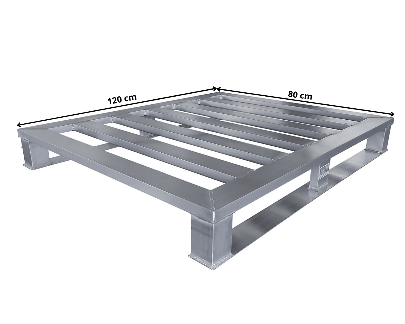 Metalen pallet van staal of ijzer – sterke en duurzame pallets voor zwaar transport en opslag