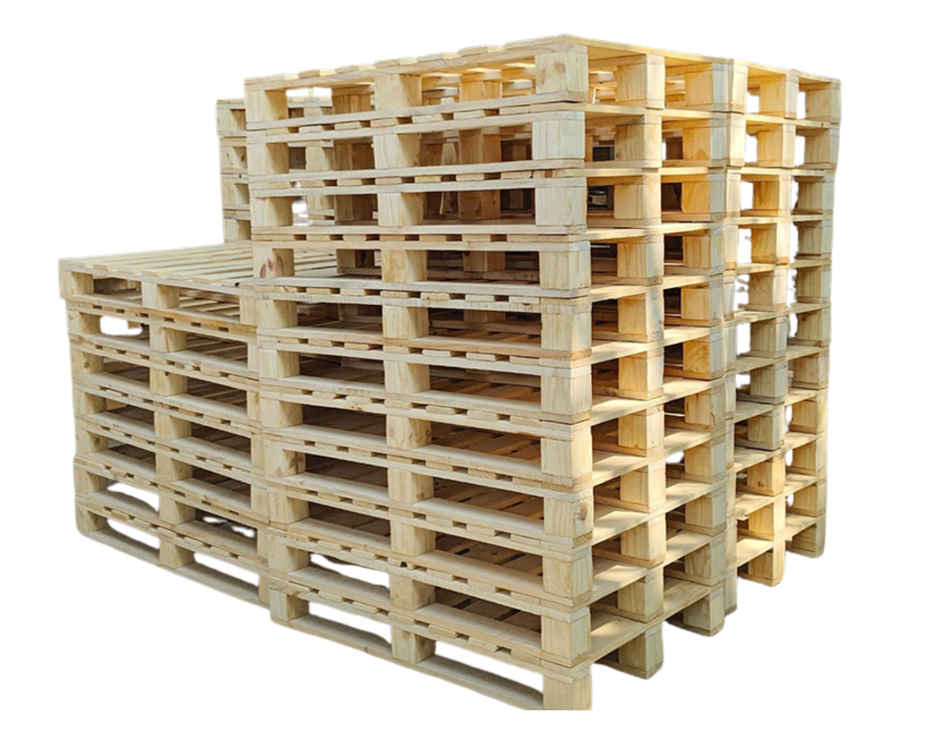 Nieuwe pallets kopen hoogwaardige houten pallets direct uit voorraad bij Bull Pallets