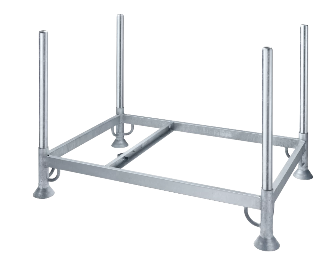 Stapelpallets voor efficiënte opslag en transport – sterke metalen stapelbare pallets